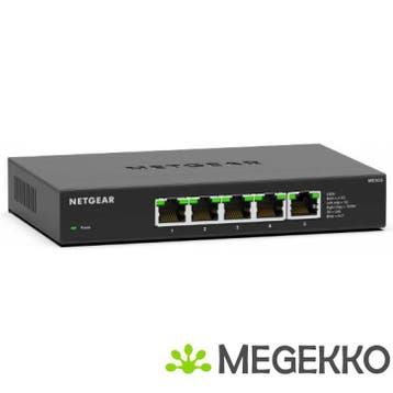 Netgear MS305-100EUS unmanaged netwerk-switch 2.5G, Computers en Software, Netwerk switches, Verzenden, Nieuw