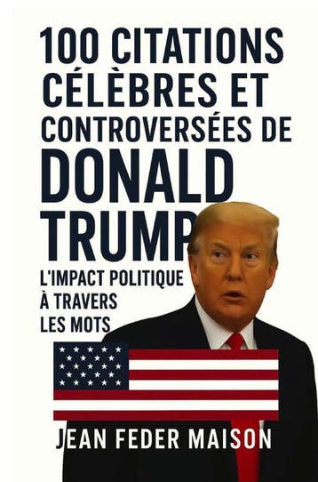 100 Citations Célèbres Et Controversés De Donald Trump, Verzenden, Nieuw, Jean Feder Maison