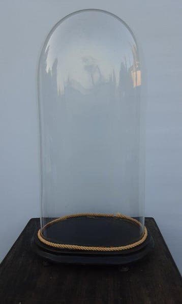 Stolp - Glas, Hout - 1920-1930 - 53cm