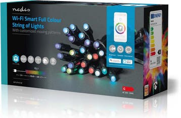 Nedis SmartLife-kerstverlichting - Feestverlichting - Wi-Fi, Huis en Inrichting, Verzenden, Nieuw