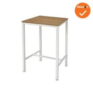 Statafel/Bartafel 80x80cm - Bladkleur naar keuze, Werkplek, Ophalen of Verzenden, Gebruikt, Bureau
