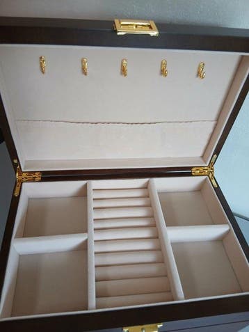 Boîte à bijoux - Coffret à bijoux - Bois - Jewelry Box