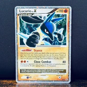 Pokémon Card - Lucario LV.X DP12 – Pokémon