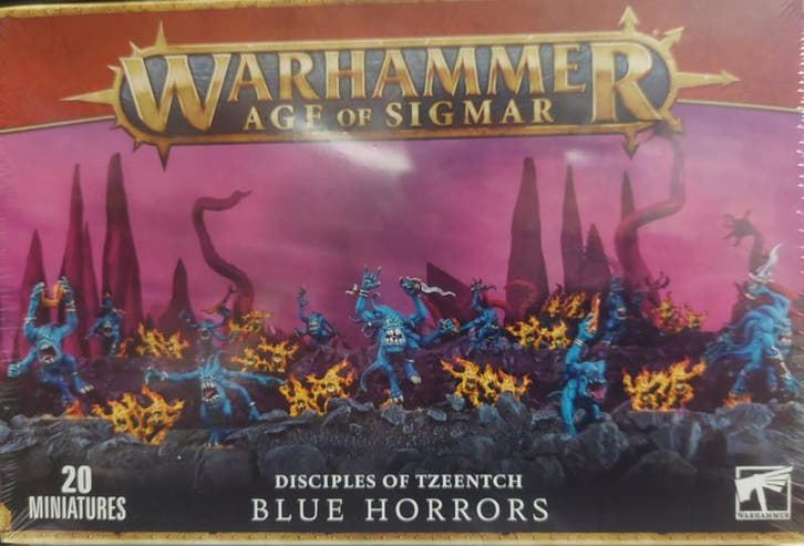 Daemons of Tzeentch Blue Horrors (Warhammer Nieuw), Hobby en Vrije tijd, Wargaming, Ophalen of Verzenden