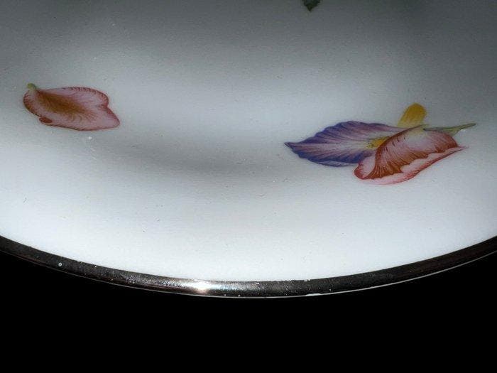 Limoges - solafils - Eetservies voor 12 (37) - Porselein,, Antiek en Kunst, Antiek | Meubels | Tafels