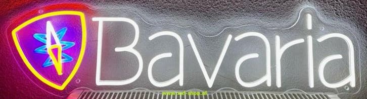 Bavaria NEON sign bord led lichtbord verlichting lamp reclam, Zakelijke goederen, Horeca | Overige, Verzenden