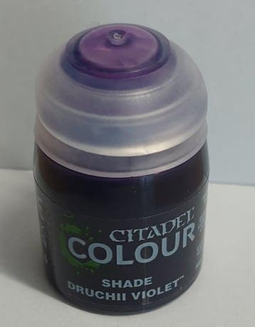 Druchii Violet new formula shade paint 18 Ml (Warhammer, Hobby & Loisirs créatifs, Wargaming, Ophalen of Verzenden
