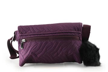 Kipling Schoudertas Paars, Verzenden, Zo goed als nieuw, Paars