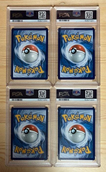 Pokémon - 4 Graded card - Pikachu #085 Promo card - PSA 9 -, Hobby en Vrije tijd, Verzamelkaartspellen | Pokémon