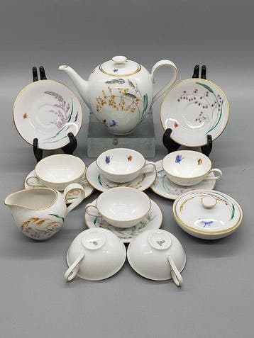Koffieservies - Elegantes Porzellanservice Heinrich Selb –