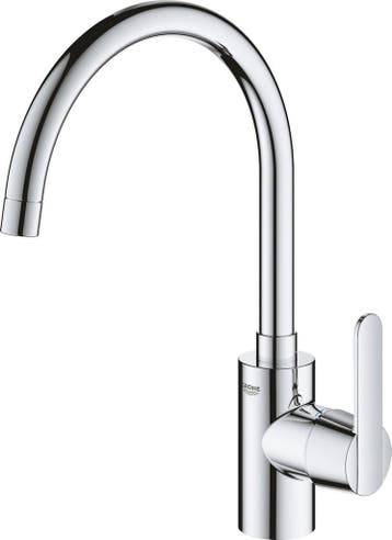 GROHE Get Keukenkraan - Draaibare Uitloop - Chroom, Verzenden, Zo goed als nieuw