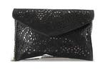 Bling Clutch Zwart, Handtassen en Accessoires, Tassen | Damestassen, Verzenden, Zo goed als nieuw, Zwart
