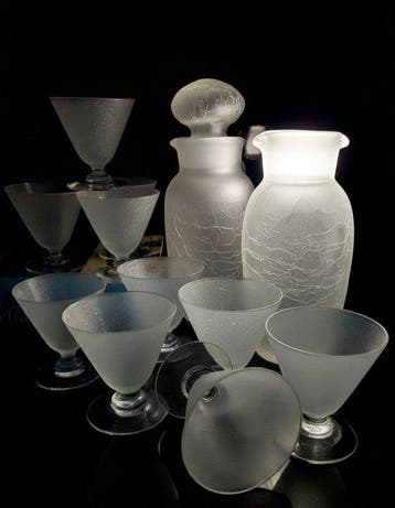 Reimyre - björn trägårdh - Drinkset (13) - T67 - Glas -, Antiek en Kunst, Antiek | Glaswerk en Kristal