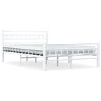 Metaal Bedframe Wit 140x200 | OP = OP Retour Deal, Huis en Inrichting, Slaapkamer | Bedden, Verzenden, Wit, Nieuw, 140 cm