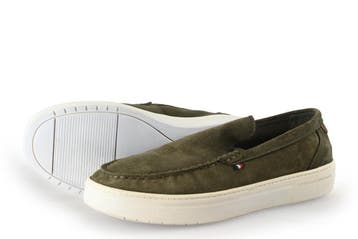 Tommy Hilfiger Loafers in maat 41 Groen, Kleding | Heren, Schoenen, Loafers, Overige kleuren, Verzenden, Tommy Hilfiger