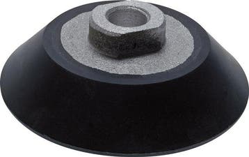 30mm Vlak siliconen Rood Vacuümzuignap M5 Binnendraad Slag, Doe-het-zelf en Bouw, Verzenden, Nieuw