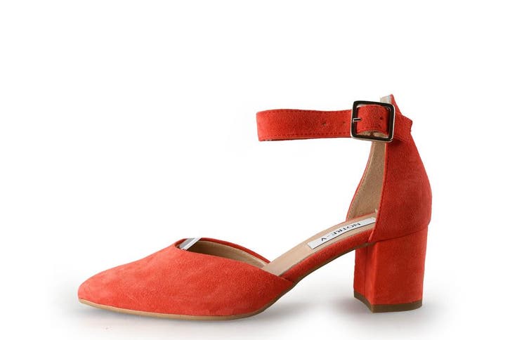 Notre-V Pumps in maat 36 Rood, Kleding | Dames, Schoenen, Rood, Zo goed als nieuw, Pumps, Verzenden