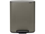 Brabantia Bo Prullenbak - 60 liter - XXL Pedaalemmer -, Verzenden, Zo goed als nieuw