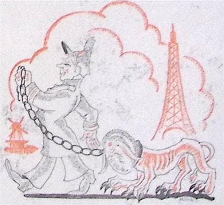 Het Schaap gevangen (lijst optie, Lithos), Antiek en Kunst, Kunst | Litho's en Zeefdrukken, Verzenden