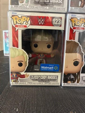 Funko - Funko Pop Cody Rhodes; Ted DiBiase; Roman Reigns;