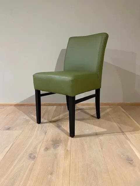 Leren eetkamerstoel Hold - Toledo Apple Green, Huis en Inrichting, Stoelen, Nieuw, Eén, Leer, Ophalen of Verzenden