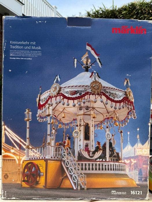 Märklin - Blikken speelgoed - 16121 Carrousel eenmalige, Antiek en Kunst, Antiek | Speelgoed