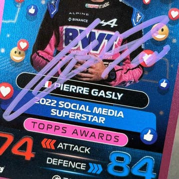 Alpine - Card 304 Topps Awards - Pink Parallel Edition -