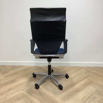 Wilkhahn Modus Ergo- bureaustoel, zwart - blauw, Ergonomisch, Gebruikt, Zwart, Bureaustoel