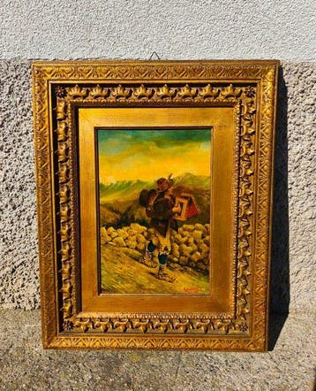 Scuola italiana (XX), Firmato Ciavardi - Ragazzo con