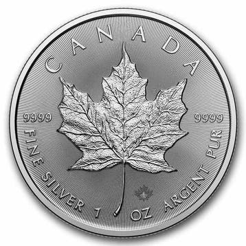 Canada. 5 Dollars 25 x 1 oz $5 CAD Canadian Silver Maple