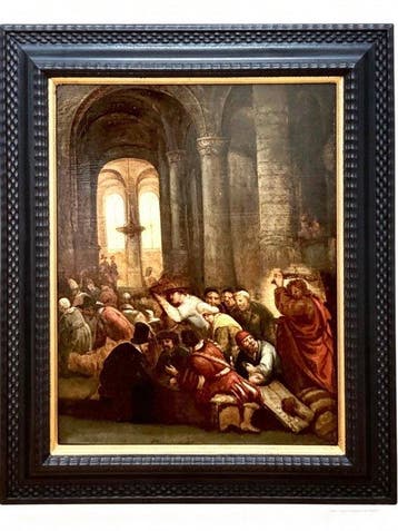 Peter Paul Rubens (1577-1640), School of - Christ Cleansing