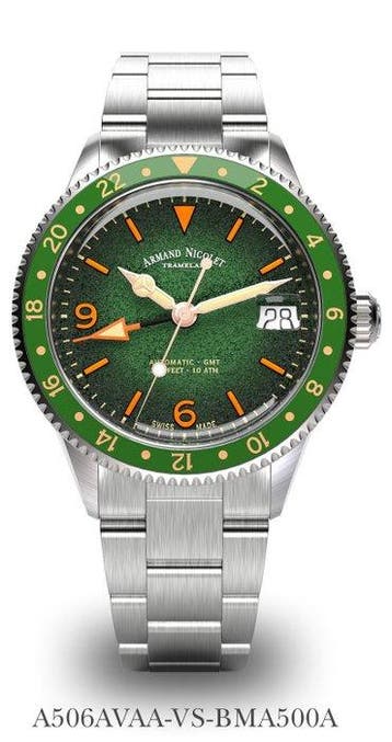 Armand Nicolet - VS1 GMT - Zonder minimumprijs - A506AVAA, Nieuw