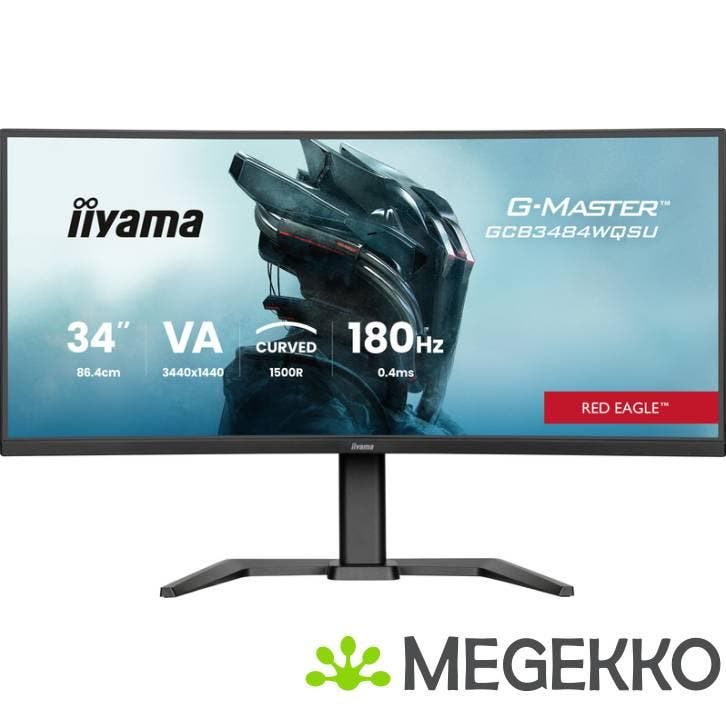 Iiyama G-Master Black Hawk GCB3484WQSU-B1 34  Ultra Wide, Computers en Software, Overige Computers en Software, Nieuw, Verzenden