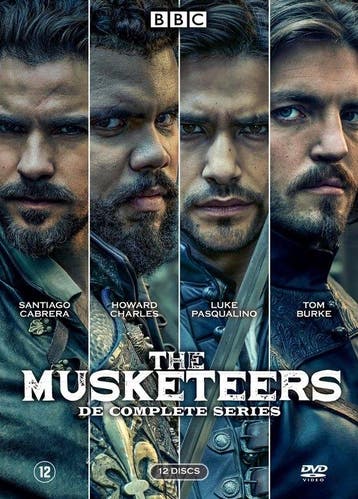 Musketeers - de complete series (12DVD) op DVD, Verzenden