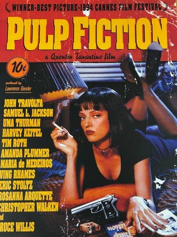 Quentin Tarantino - Pulp Fiction (Uma Thurman)