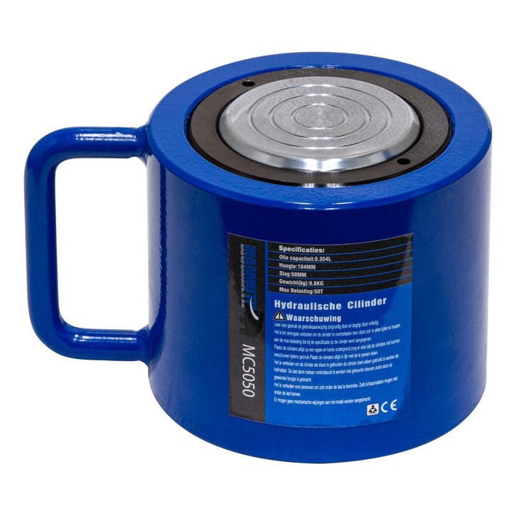 Cilinder 50 ton slag 50mm, Doe-het-zelf en Bouw, Gereedschap | Lasapparaten, Ophalen of Verzenden