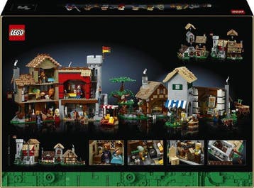 Lego Set - 10332 - Creator Expert - Medieval Town Square, Nieuw