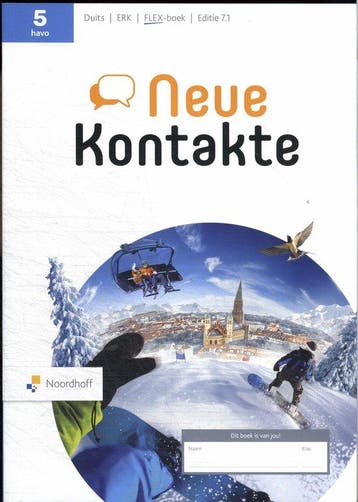 5 havo duits / Neue Kontakte / Flex-boek 9789001125264, Boeken, Verzenden, Zo goed als nieuw