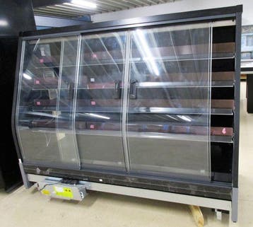 Carrier Wandkoeling, laagmodel met 3 plexieglas, Nieuw