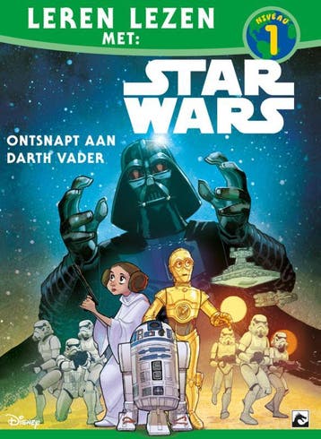 Leren lezen met Star Wars niveau 1 / Leren lezen met Star, Verzenden, Zo goed als nieuw, Michael Siglain