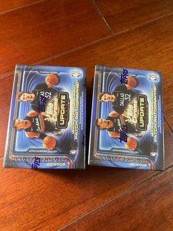 2025/26 Topps Chrome Basketball Victor Wembanyama, Cooper, Nieuw