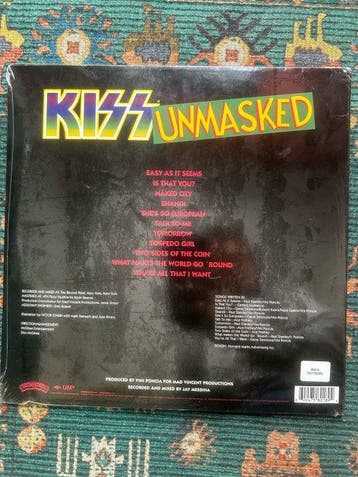 KISS - Unmasked - Limited Edition 45th Anniversary - Neon, Nieuw in verpakking