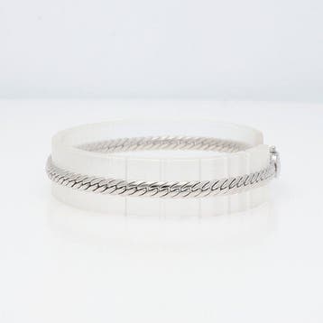 Bracelet - 18 carats Or blanc - Gourmet