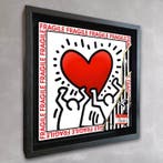 Stéphanie Godann - Banksy Haring Fusion, Antiek en Kunst, Kunst | Schilderijen | Modern