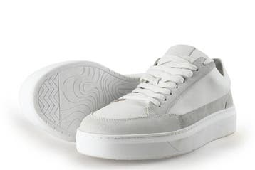 Clay Sneakers in maat 43 Wit, Kleding | Heren, Schoenen, Verzenden, Wit, Zo goed als nieuw, Sneakers