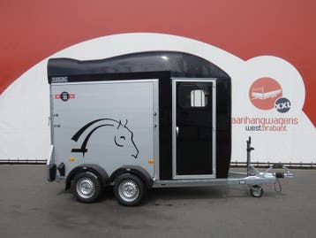 Nieuwe 1,5-paards paardentrailer op voorraad en gratis...., Ophalen of Verzenden, Nieuw, Aluminium, 1½-paards trailer
