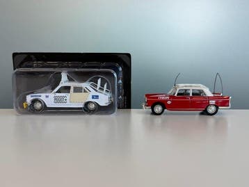 Norev + Altaya 1:43 - Voiture miniature (2) - Peugeot 404, Nieuw