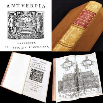Charles Scribani - Antverpiensium (History of Antwerp,