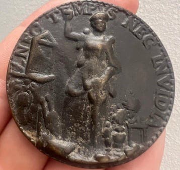 Italië. Medal XVI secolo - Cesandro Adriano, sacerdote e
