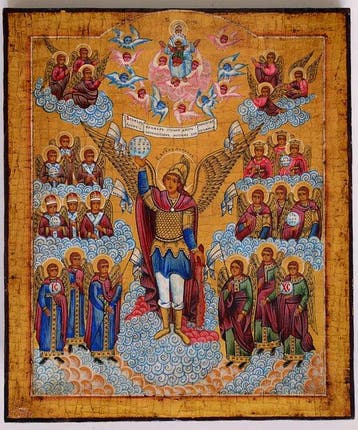 Icoon - Aartsengel Michaël - Russisch-orthodoxe icoon